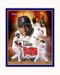 Boston Red Sox Photo Double Matted