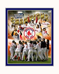 Boston Red Sox Photo Double Matted
