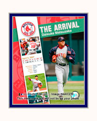 Boston Red Sox Photo Double Matted