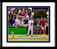 Boston Red Sox Photo Double Matted & Framed