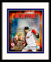 Boston Red Sox Photo Double Matted & Framed