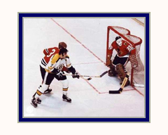 Boston Bruins Photo Double Matted
