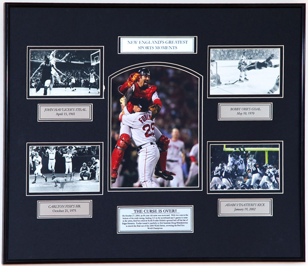 Boston Bruins Photo Double Matted